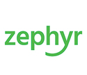 zephyr secondary logo key lime green