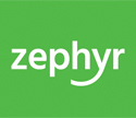 zephyr secondary logo reversed print