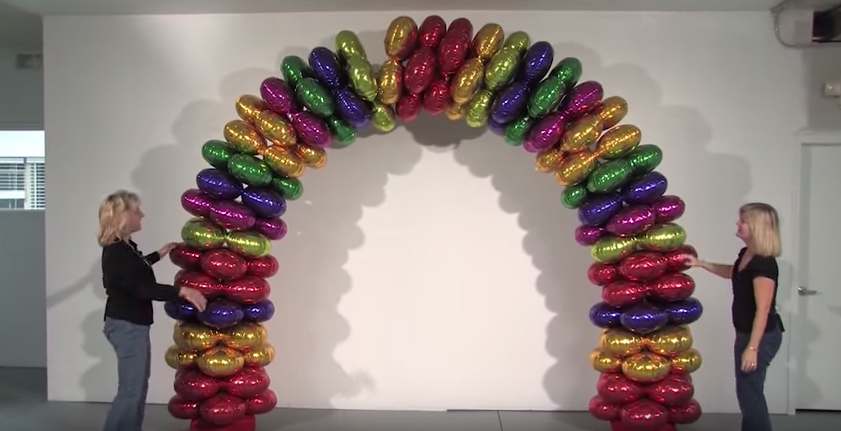 How to make a balloon arch by Zephyr Solutions