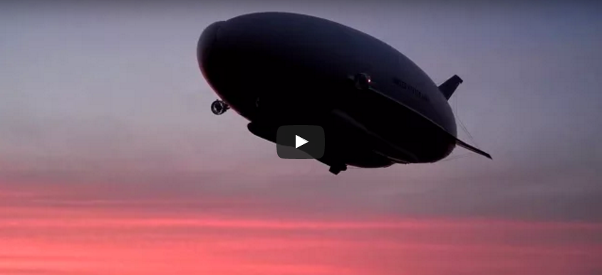 World’s largest aircraft filled with helium and floating