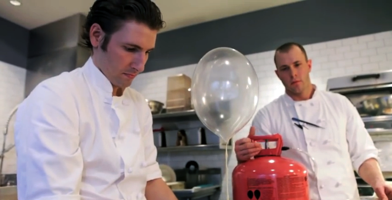 Edible helium balloon dessert is a feat of gastronomy