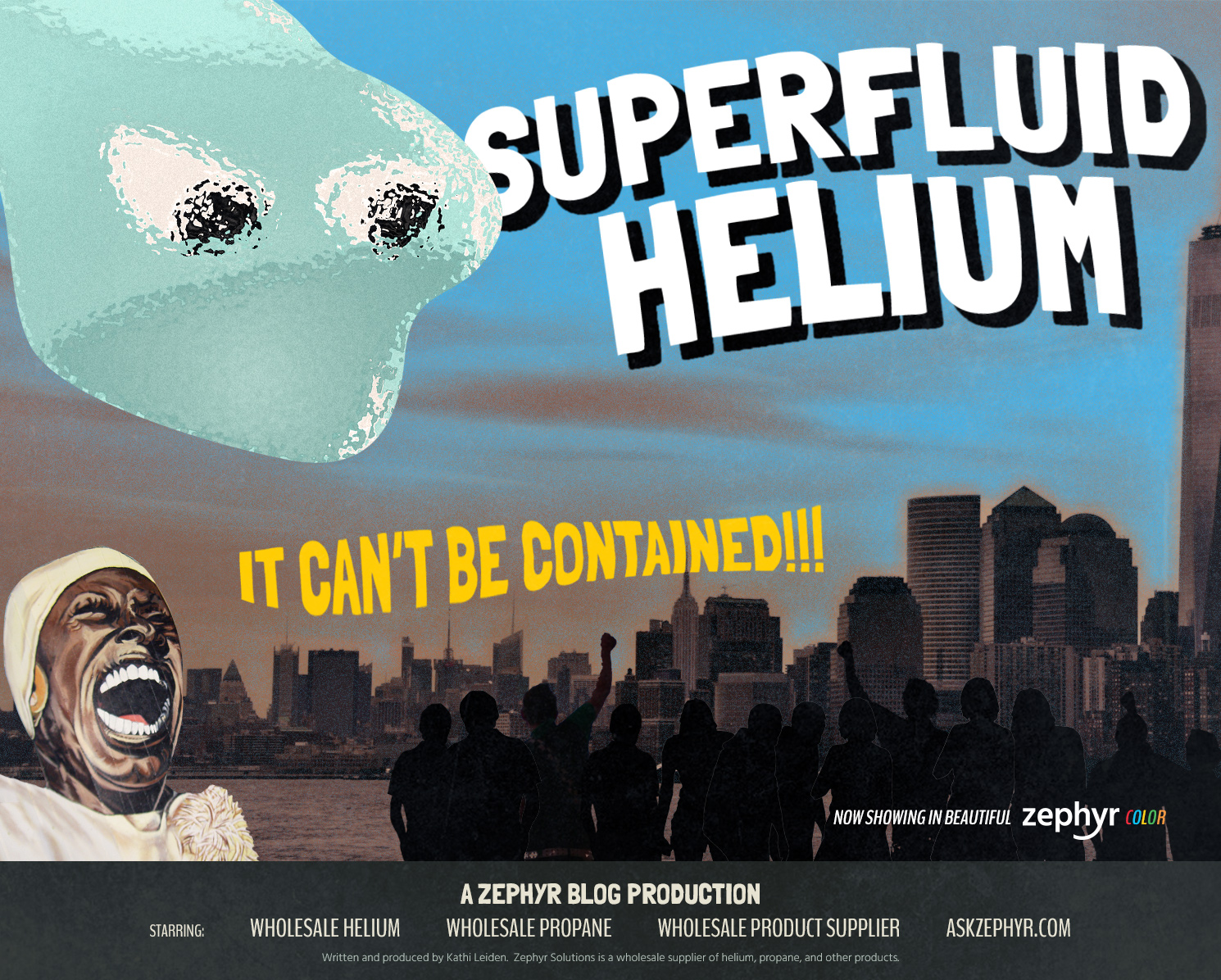Superfluid helium acts unlike anything else on earth