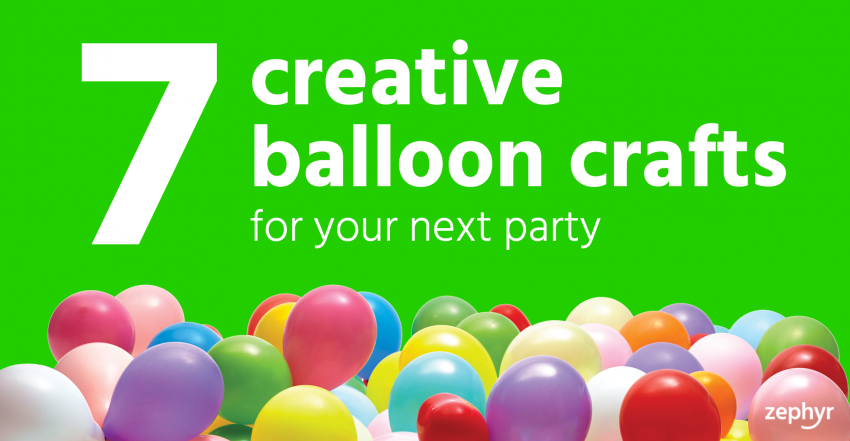 7 creative balloon crafts for your next party