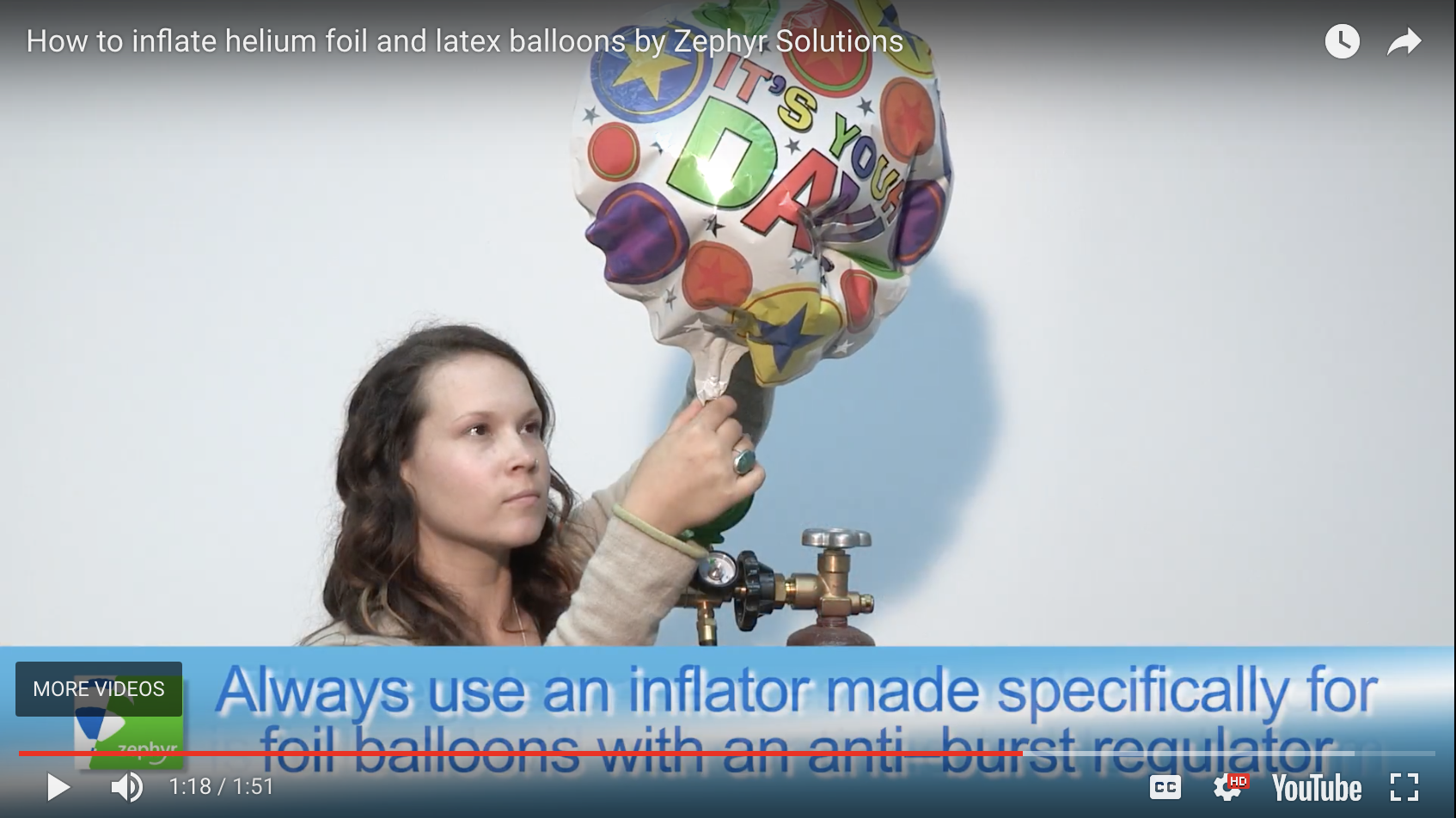 Ask Zephyr: How to inflate helium foil & latex balloons