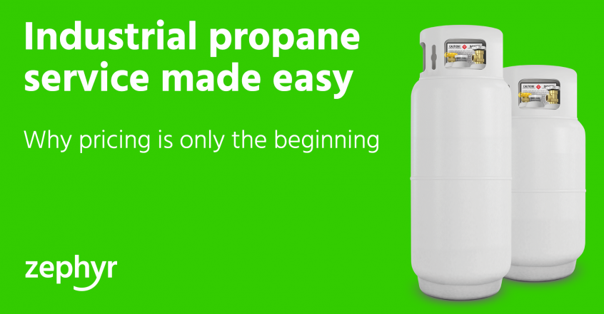 Industrial Propane Service Made Easy – Ask Zephyr