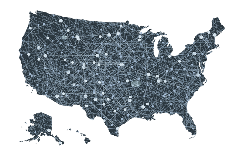 Distribution Network Maps